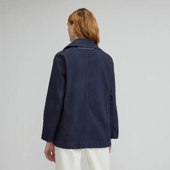 EVERLANE The Organic Cotton Herringbone Jacket NWT - Picture 4 of 12